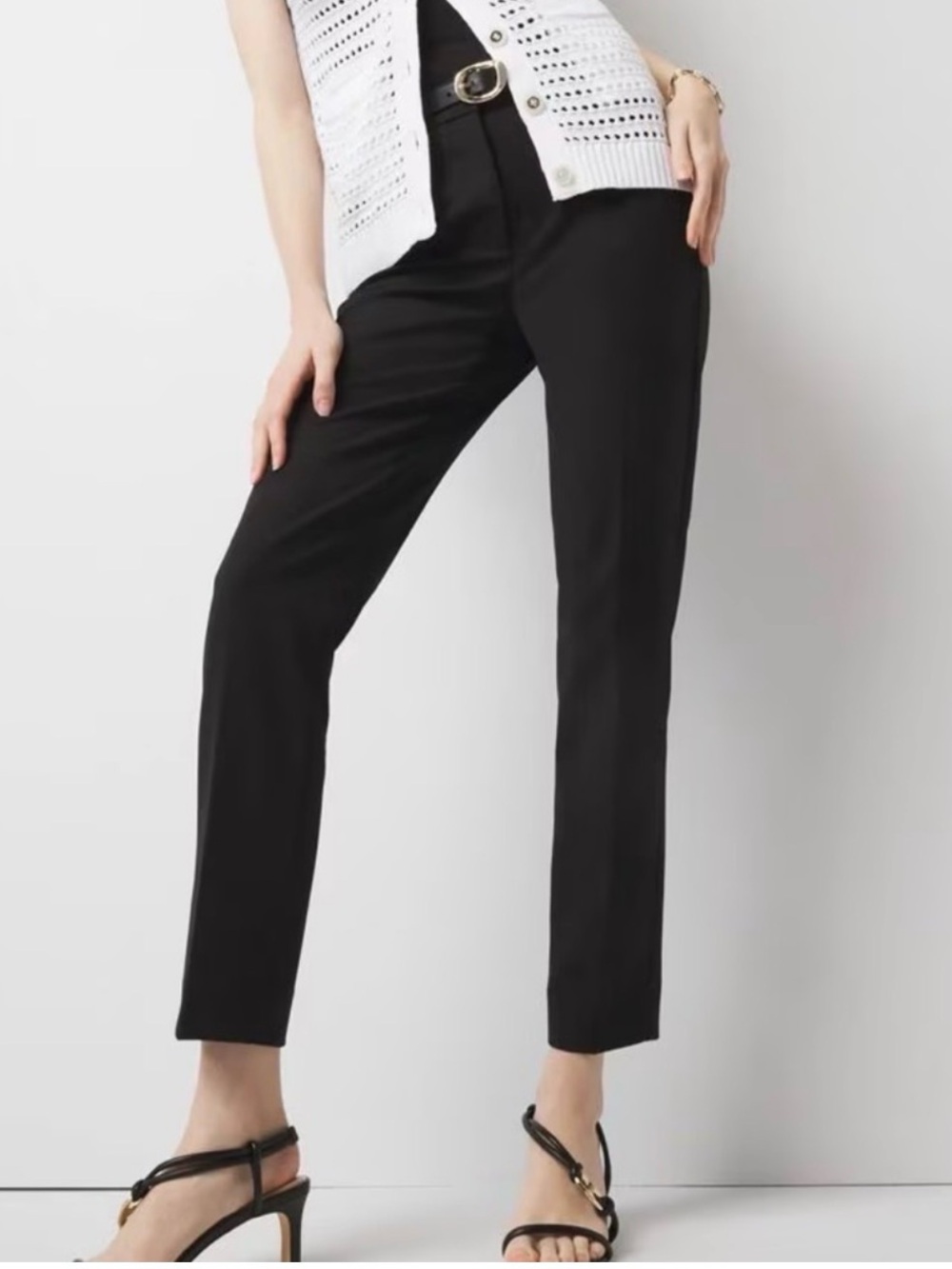 WHBM Slim Ankle Stretch Pants